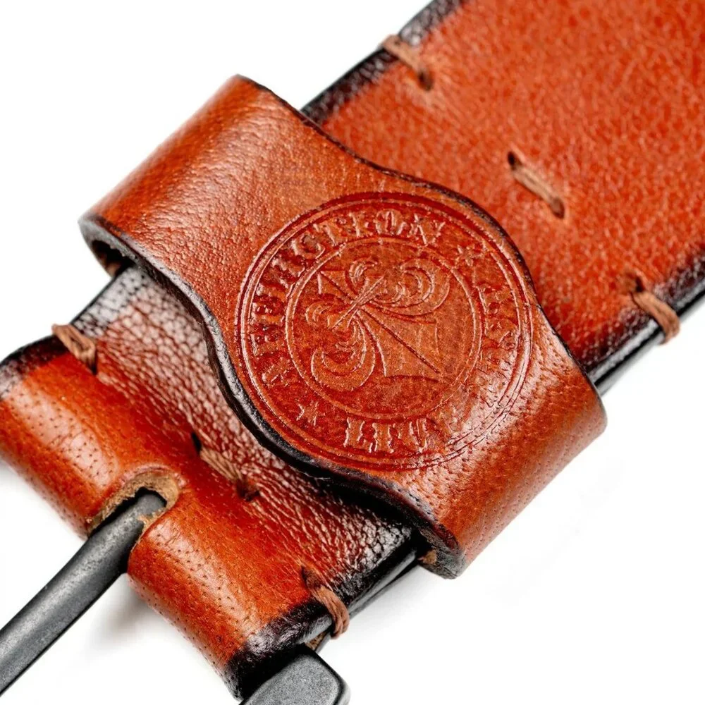Affliction Smash Leather Belt